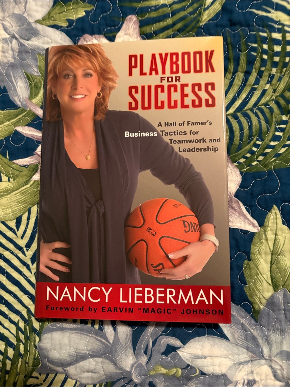 Playbook for Success by Nancy Lieberman - Red Cover